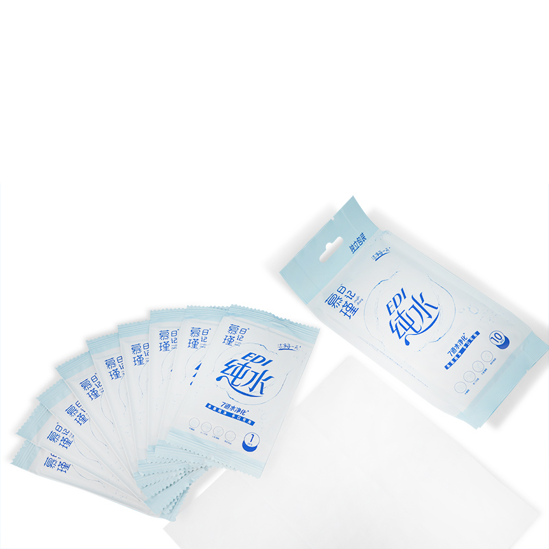 99% hypoalergénne vodné utierky Aqua Pure Sensitive Baby Wipes Single Wipe